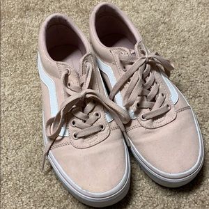 8.5 Womens Pink Old School Vans